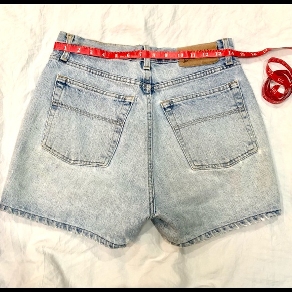 EXPRESS BLUES regular vintage jean shorts size 7/8 good condition - Picture 10 of 13